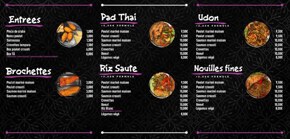 Asianfood Tâ - Menu Image 3